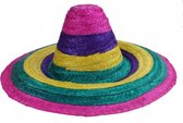 sombrero Mexican roze rand 50 cm