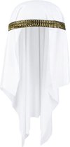 hoed Sjeik Abdullah heren wit one size