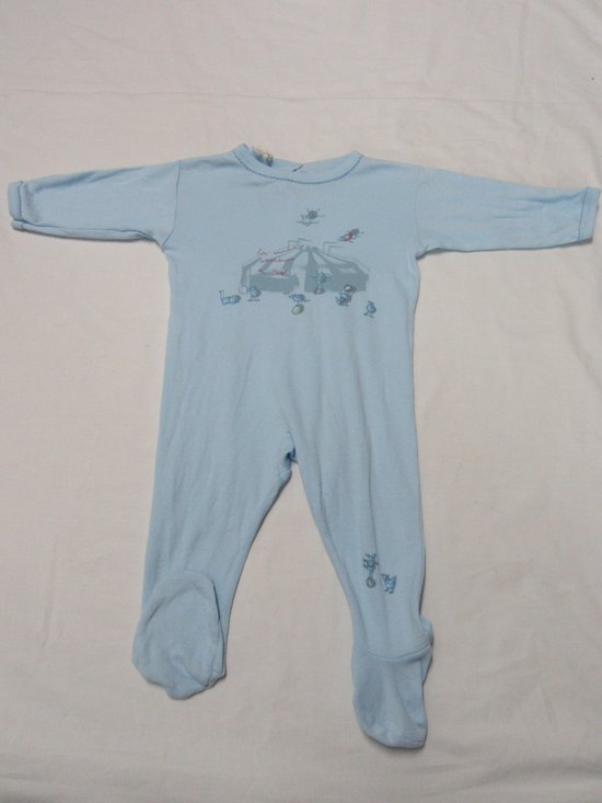 petit bateau , pyjama , coton , bleu , cirque , 18 mois 86