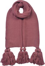 Juleeze Wintersjaal Dames 40x180 cm Roze Synthetisch Wintershawl Sjaal Shawl