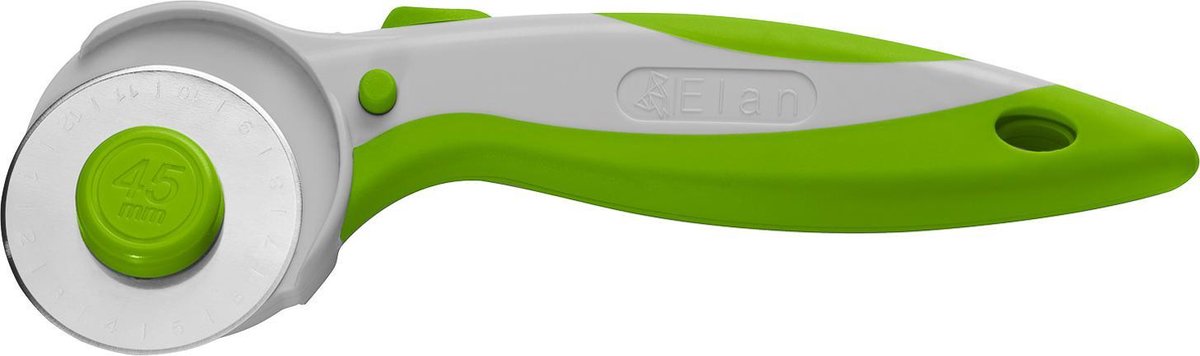 Elan Rolsnijder Groen, 45mm Roterende Snijder, Rotary Cutter, Stof Snijder, Rolmes voor Stof, Leer, Papier, Foto's (Groen)…