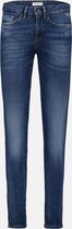 Silvercreek  Cassy Mid Waist Skinny Jeans  Vrouwen Denim Mid Blue
