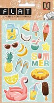 stickervel Mix Summer junior 19 x 10 cm papier