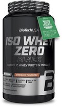 Protein Poeder - Iso Whey Zero Black - 908g - BiotechUSA - Chocolade - 90g Protein