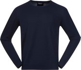 Bergans of Norway Solli Wool Sweater - Navy Blue - Zachte Outdoortrui - 100% merinowol