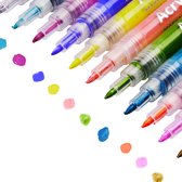 Stiften - Verfstiften - 0.7 tip - Acryl stiften - Happy Stones - 28 kleuren - Acrylverf