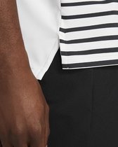 Men Dry Fit Vapor Stripe Polo White