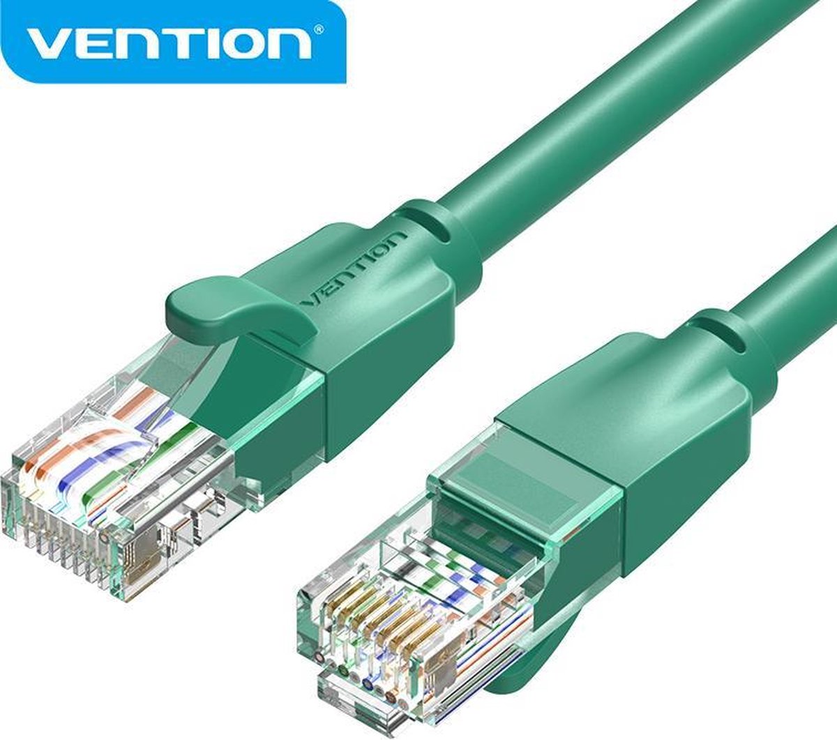Vention IBEGF netwerkkabel Groen 1 m Cat6 U/UTP (UTP)