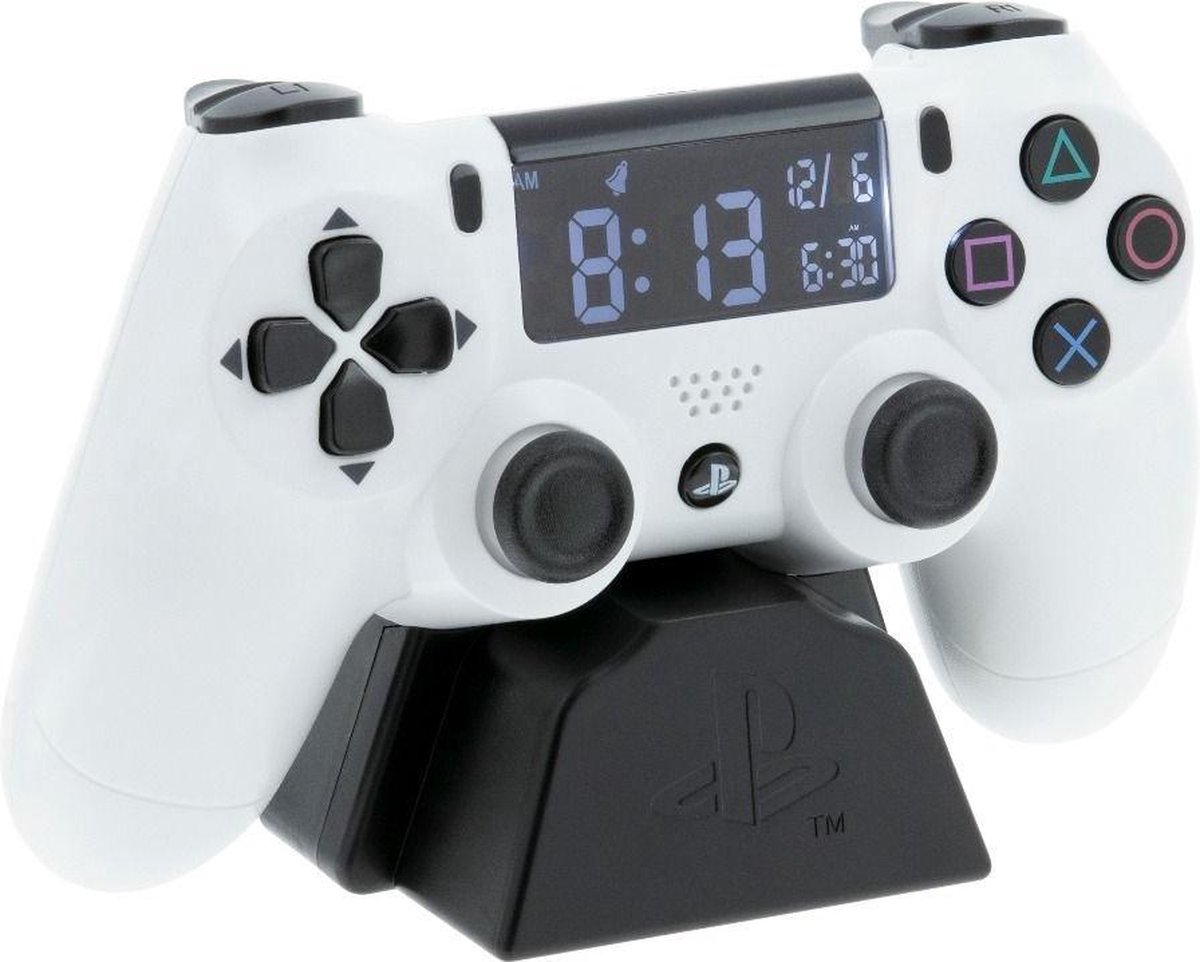 Playstation White Controller Alarm Clock PS5