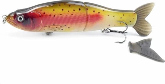 Foto: Kunstaas jerkbait swimbait zinkend 62 gram 16 5 cm