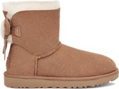 Ugg Mini Bailey Fluff Bow Laarzen Bruin - Dames Laarzen - 1123635-CHE - Maat 41