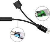 Apple Lightning 2 in 1 Splitter Adapter Opladen & Muziek Luisteren Tegelijk -  Aux kabel Voor iPhone 12 Pro Max/ 12 Pro/ 12/ 12 Mini/ 11 Pro Max/ 11 Pro/ 11 / XS Max /XS /XR /X /8