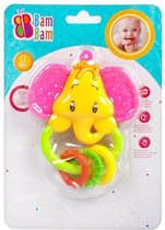 Rammelaar - Bijtspeelgoed - Babyspeelgoed - Olifant - Vanaf 3 maanden