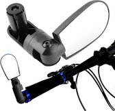 LifeLoom® 2 stuks fietsspiegels, voor links en rechts, bar-end montage in het stuur.