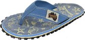 Gumbies Teenslippers | Unisex | Seashell | Blauw Geel | Maat 46