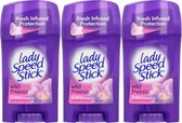 Lady Speed Stick Wild Freesia Deodorant Stick - Anti Transpirant Deo Stick met 24H Zweet Bescherming en Anti Witte Strepen - Deodorant Vrouw - 3 Stuks