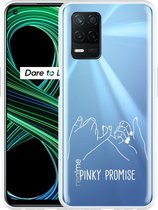 Realme 8 5G Hoesje Pinky Promise - Designed by Cazy
