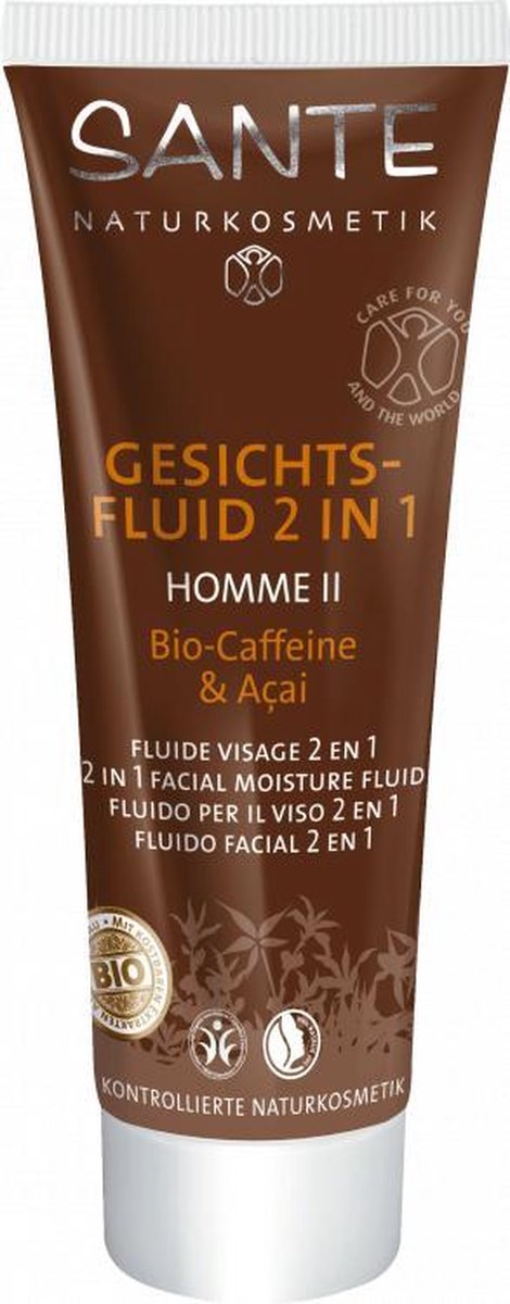 Sante - Homme II - 2 in 1 - Facial moisture fluid - 50ml