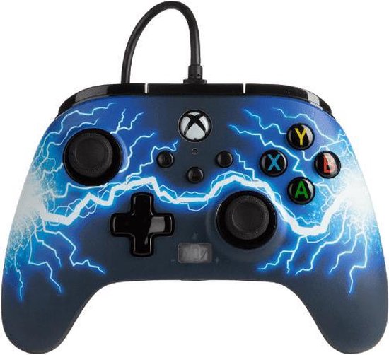 PowerA Geavanceerde Bedrade Controller - Xbox Series X + S & Xbox One - Arc  Lightning | bol