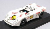 De 1:43 Diecast Modelcar van de Porsche 908/2 Flunder #40 van de Temporada van 1970. De rijders waren Decadenet en Pairetti. De fabrikant van het schaalmodel is Best Model. Dit model is alleen online beschikbaar