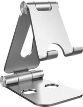 SMARTDEVIL Mobiel of Tablet Stand - Telefoonhouder inclusief draagtasje - Geschikt voor  schermen van 4 - 12,9"  - Verstelbare Standen -  Compatibel met o.a  Iphone 12/12 Pro Max Smartphones/