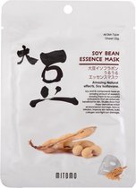 MITOMO Soy Bean Essence Gezichtsmasker - Face Mask Beauty - Valentijn Cadeautje voor Haar - Japanese Skincare Rituals - Masker Gezichtsverzorging - Huidverzorging Vrouwen