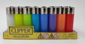 Clipper aansteker Pocket size - CP12 - Transparant - 4 stuks - Vuursteen aansteker - Flint