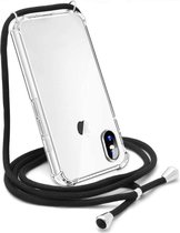 iParadise iPhone XS hoesje met koord transparant shock proof case