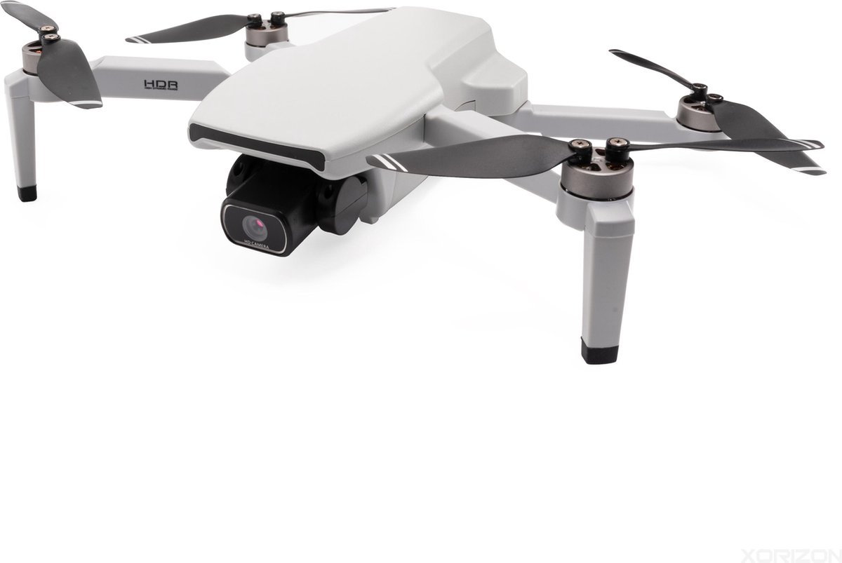 Xorizon XZ96 4K GPS drone - 4K camera - Drone met camera - Drone met GPS - Mini Drone - Brushless motoren - 25 minuten vliegtijd - 1 KM bereik - 5GHz Wifi FPV - incl. Travelcase - Geen vliegbewijs nodig - 242 gram - Grijs