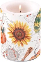 Ambiente - Kaars - Big - 75 branduren - Pumpkins & Sunflower - Herfst