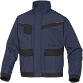 Delta Plus Mach werkjas - Ripstop Polyester/katoen - Blauw | Zwart - XXXL