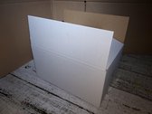 Kartonnen doos A4, wit - 305 x 220 x 150 mm EG (20 stuks)