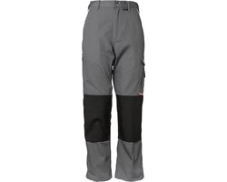 PLANAM werkbroek Canvas 320, grijs/zwart, meerdere maten 52
