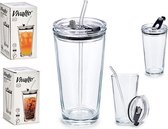 Glas Vivalto Transparant Kristal (450 ml) (9 x 15 x 9 cm)