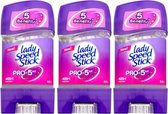 Lady Speed Stick Pro 5 in 1 Deodorant Gel Stick Vrouw - Anti-Transpirant Deodorant Gel Stick met 48 Uur Zweetbescherming - Bestseller Uit Amerika - 3 Stuks