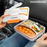 InnovaGoods - Electrische Lunchtrommel voor Auto's Pro Bentau - vershouddoos met deksel - rechthoekig