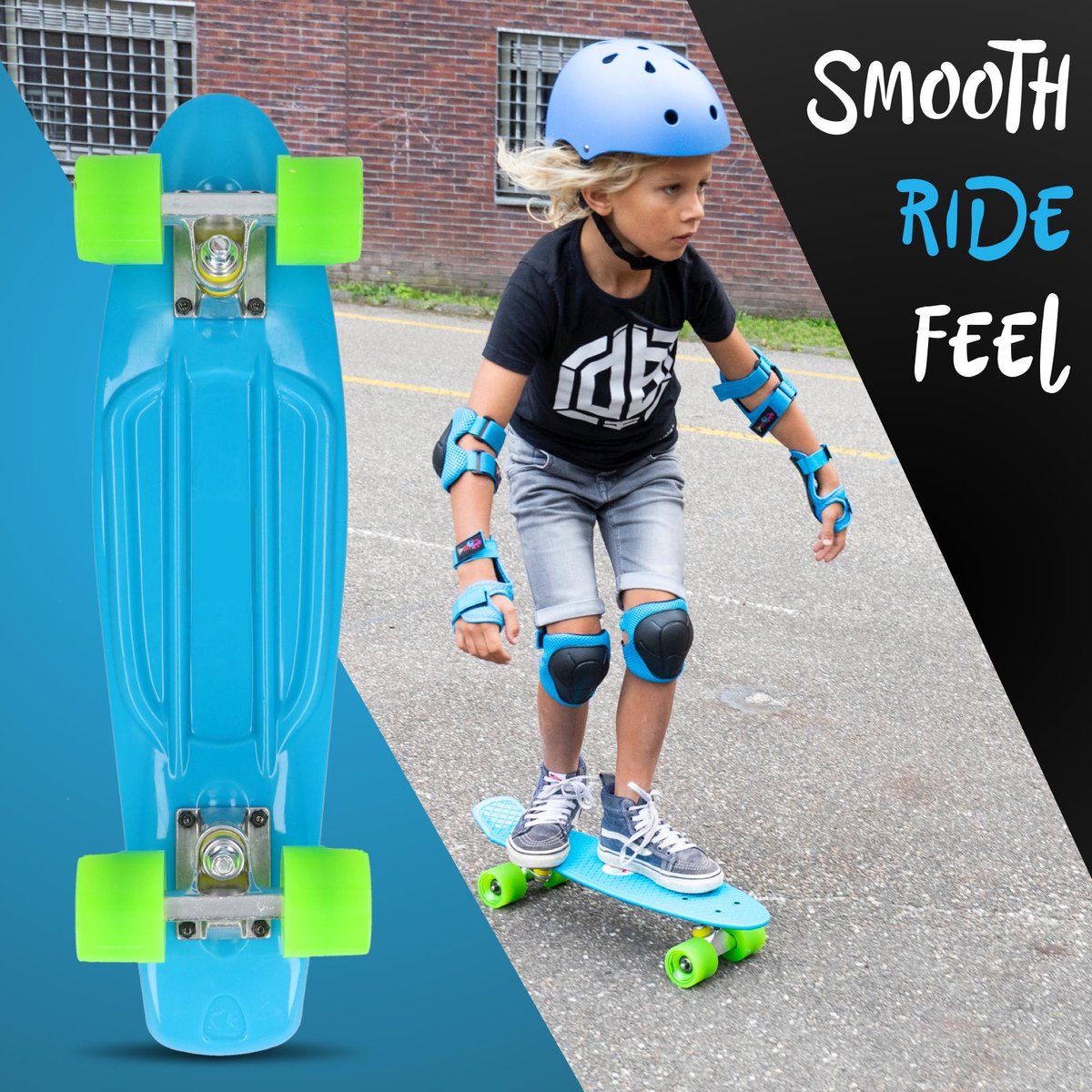 Weely® Skateboard Inclusief Tas & Skate Tool – Skateboard Jongens – Skateboard Meisjes – Skateboard Volwassenen – Penny Board — afbeelding 5