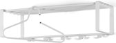 Spinder Design Rex 2 - Wandkapstok met 5 haken - 70x29x19 cm - Wit