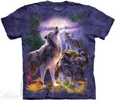 T-shirt Wolfpack Moon L