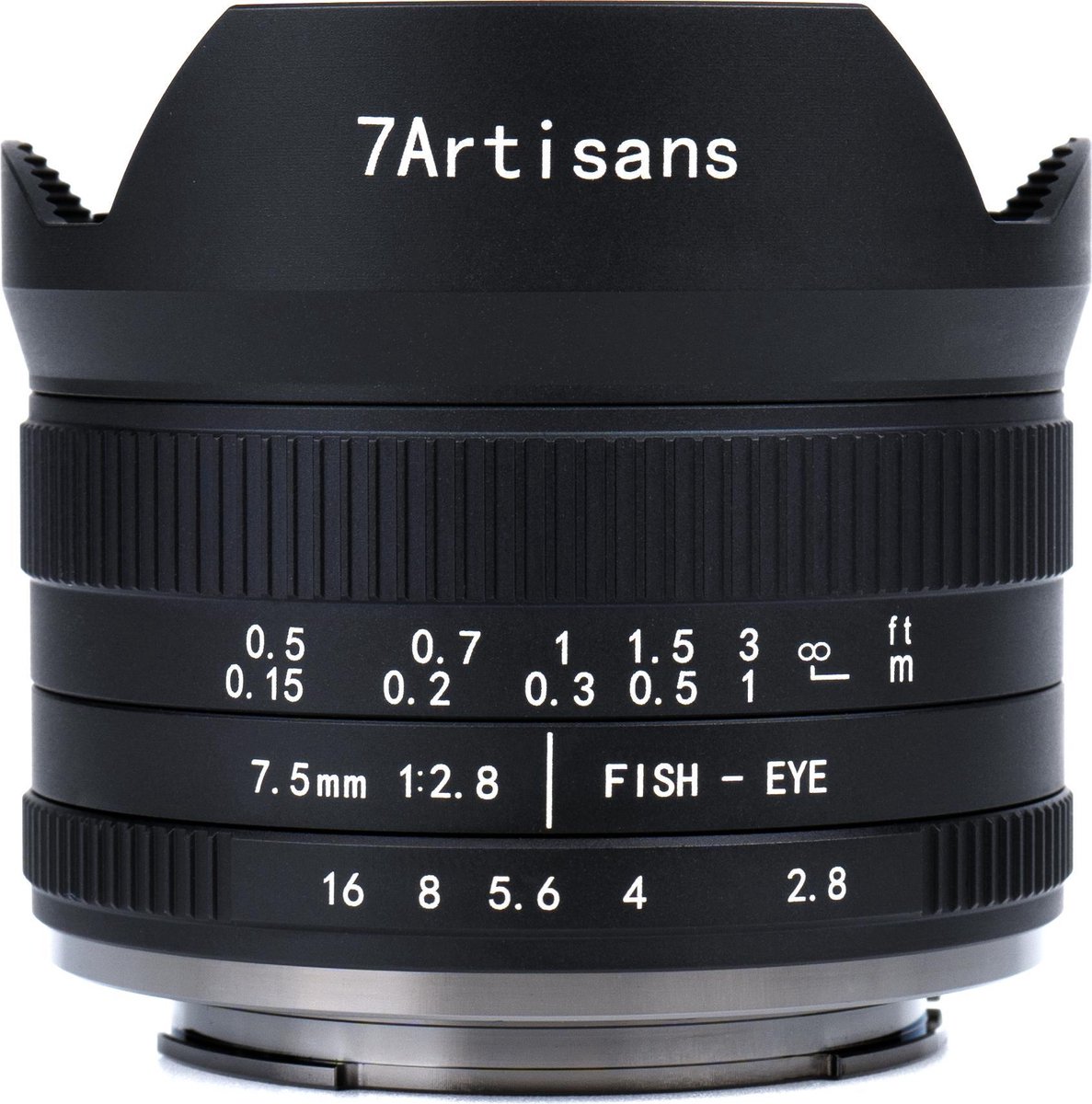 7 Artisans - Cameralens - 7.5mm F2.8 MKII APS-C voor Fuji FX-vatting
