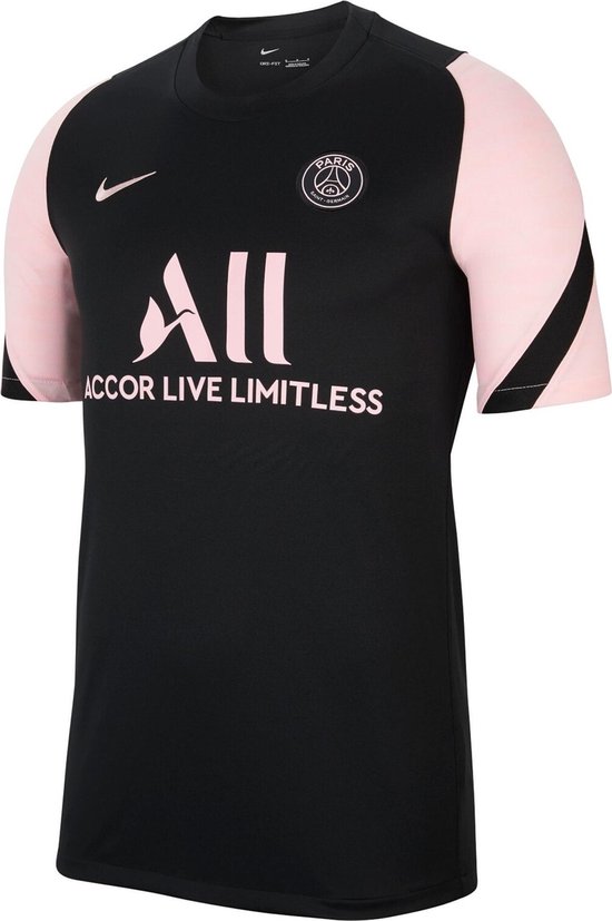 Nike Chemise de sport Nike Paris Saint Germain Strike Away - Taille L -  Homme - Noir/Rose | bol