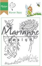 Marianne Design - Hetty Meeuwsen - Clearstamp - La fée des fleurs de Hetty - HT1645