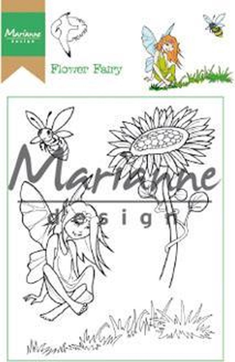 Marianne Design Clear stamps - Hetty's Bloemen fee