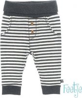 Feetje Broek Streep Mini Person Antraciet