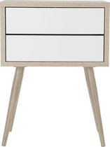 Nachtkastje DKD Home Decor Metaal Hout MDF (42 x 30 x 56 cm)