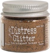 Ranger - Distress glitter 18g tarnished brass