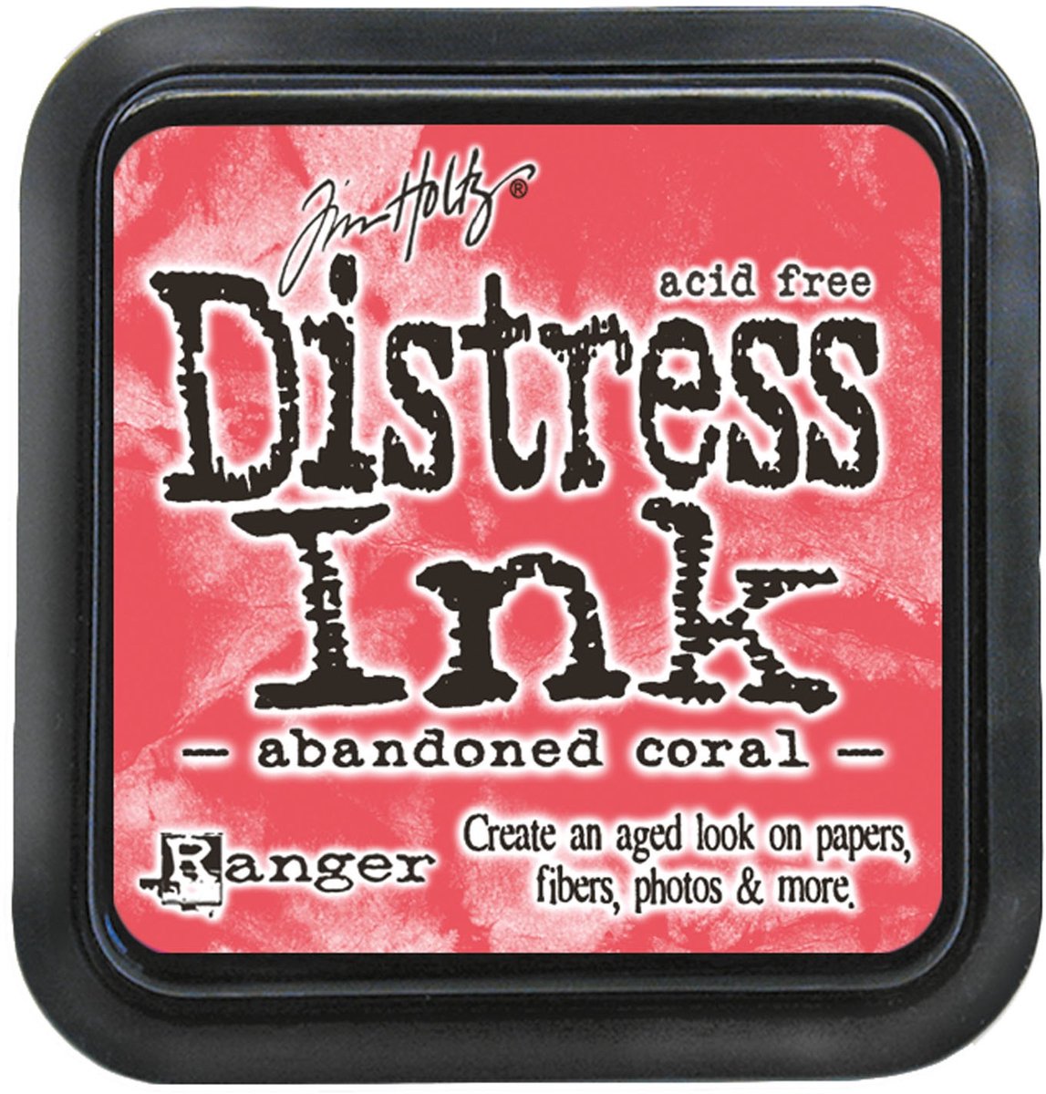 Distress ink pad - Abandoned coral