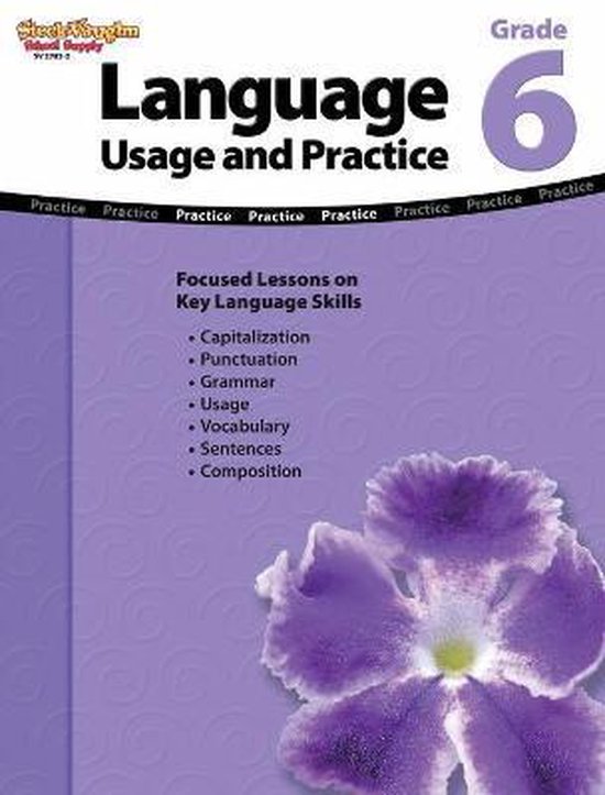 Language Usage and Practice Workbook Grade 6 - cover