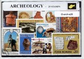 Archeologie – Luxe postzegel pakket (A6 formaat) : collectie van 25 verschillende postzegels van archeologie – kan als ansichtkaart in een A6 envelop - authentiek cadeau - kado - g