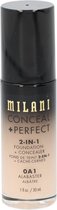 Milani Conceal + Perfect 2-in-1 Foundation + Concealer 30 Ml For Women